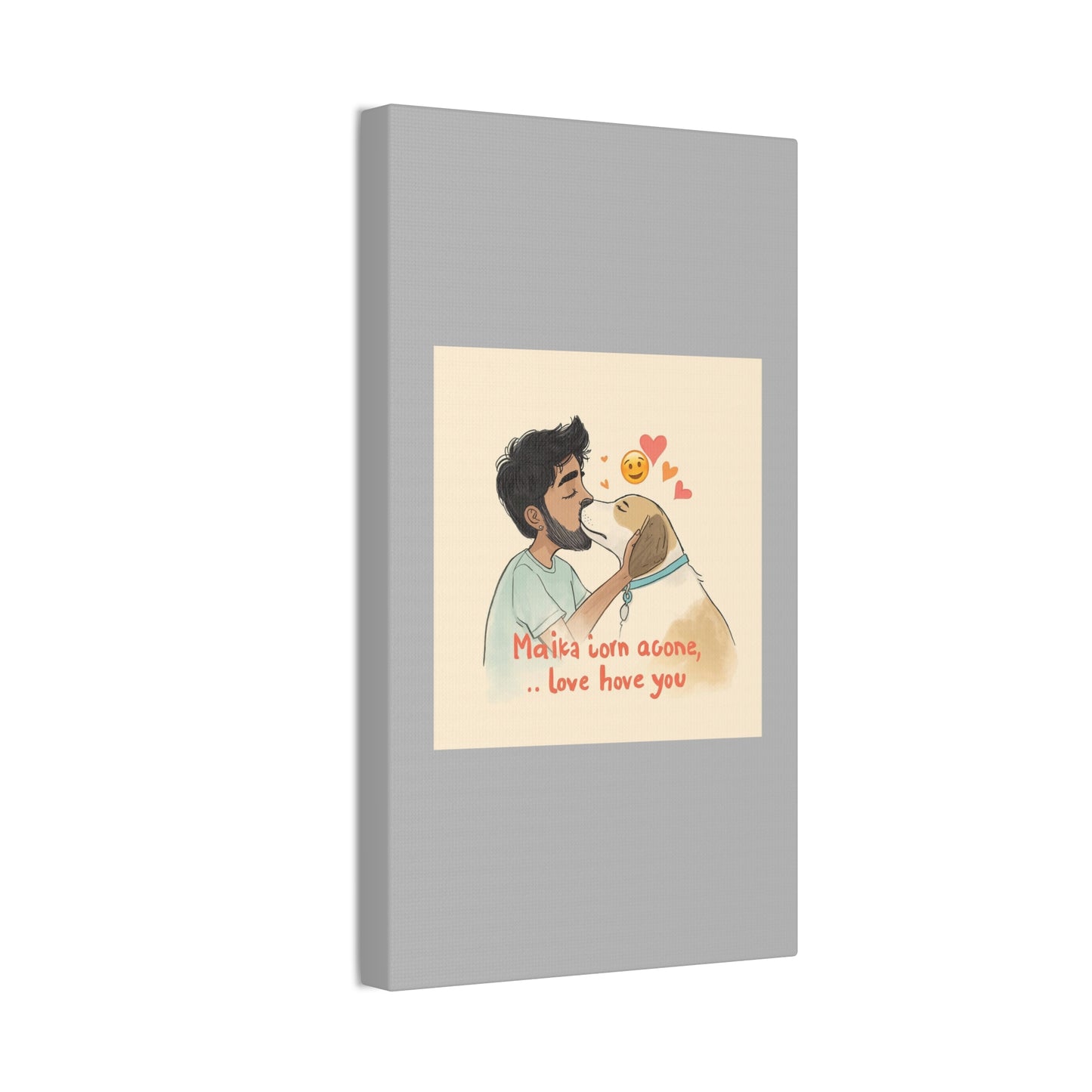 Love Never Leaves Canvas | Eco-Limited