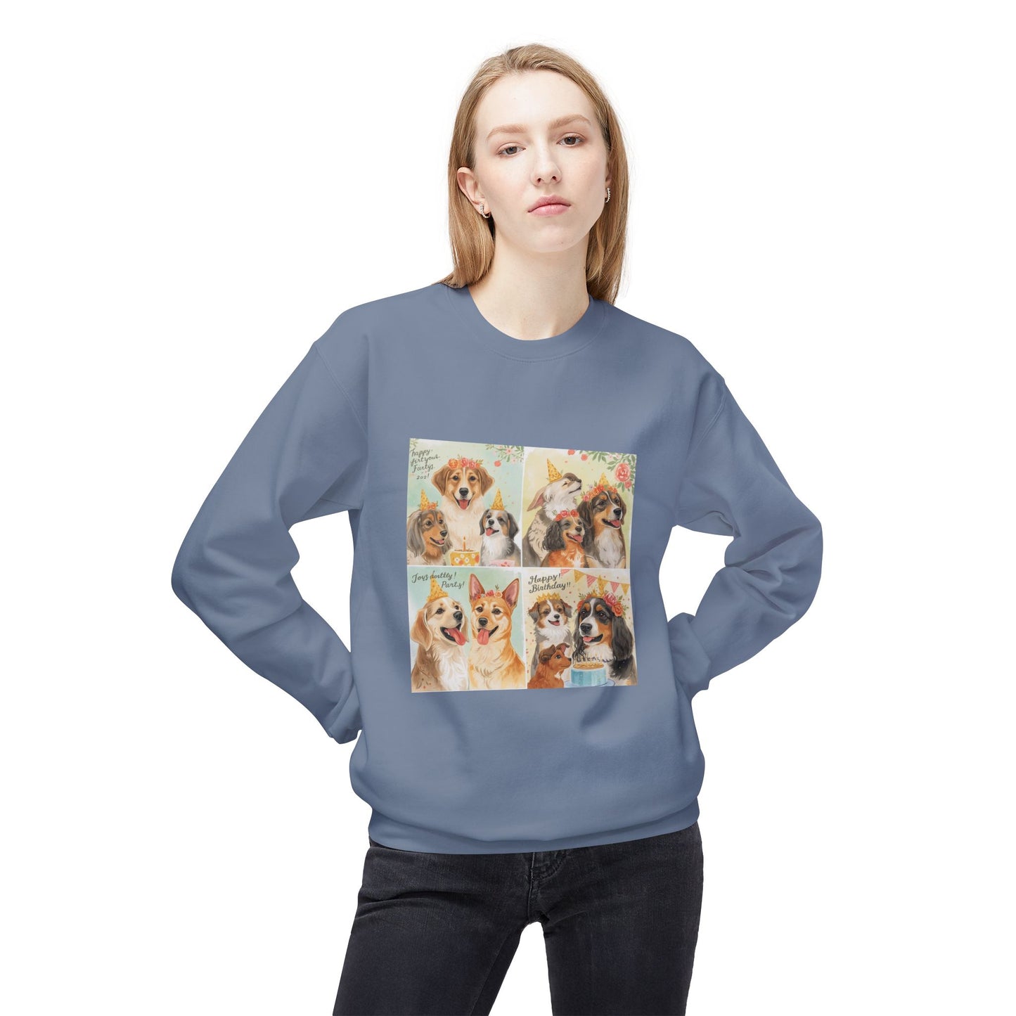 Dog Birthday Party Sweatshirt | Eco-Limited