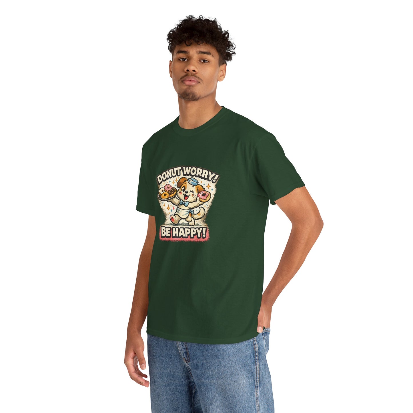 Donut Worry Bootleg Graphic T-Shirt | Eco - Limited