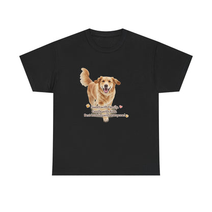 Golden Buddy Character T-Shirt | Eco-Limited