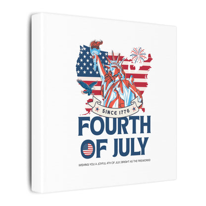 Fourth of July Canvas Wall Art