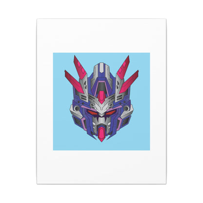 Mecha Warrior Helmet Organic Canvas