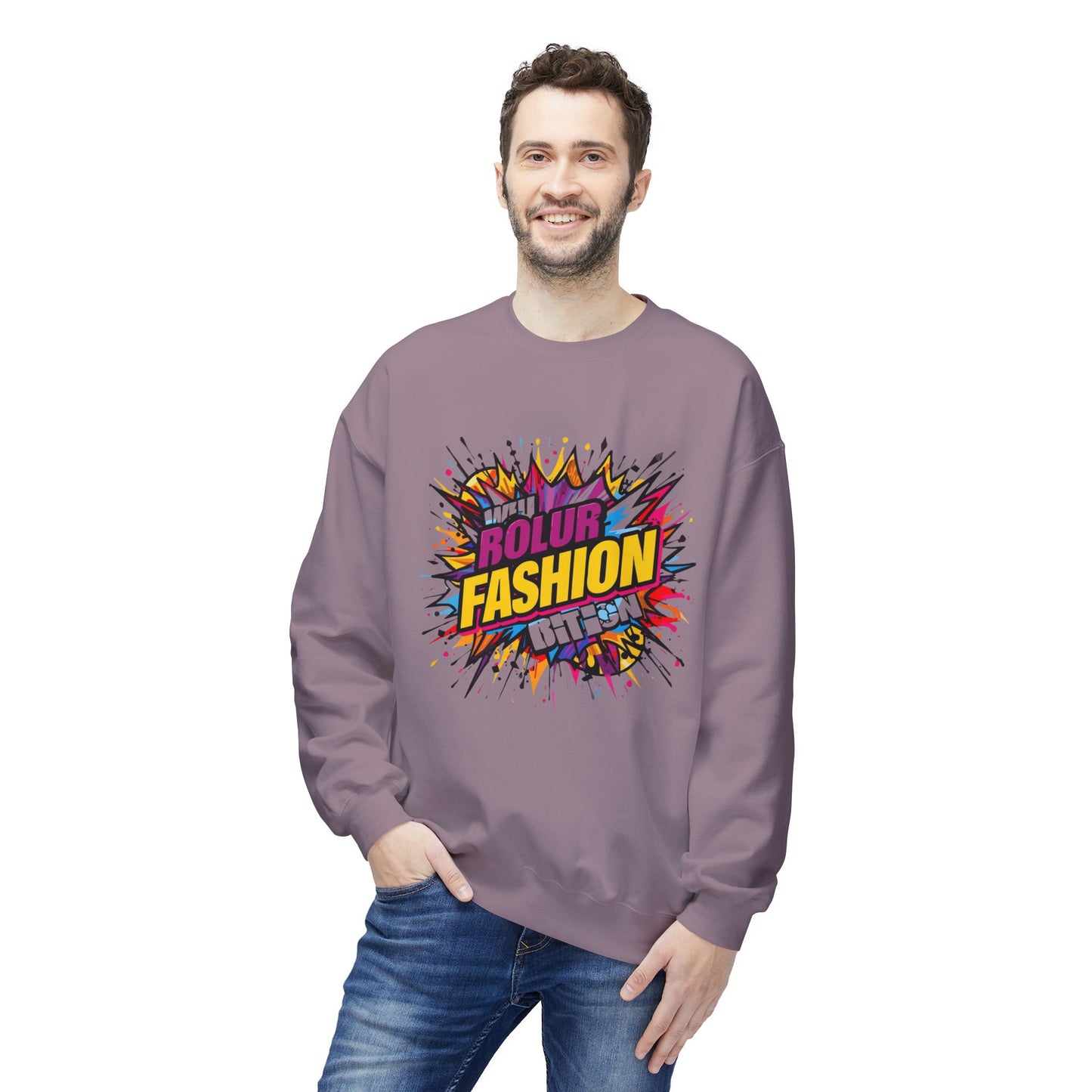 Retro Comic Pop Art Crewneck Sweatshirt