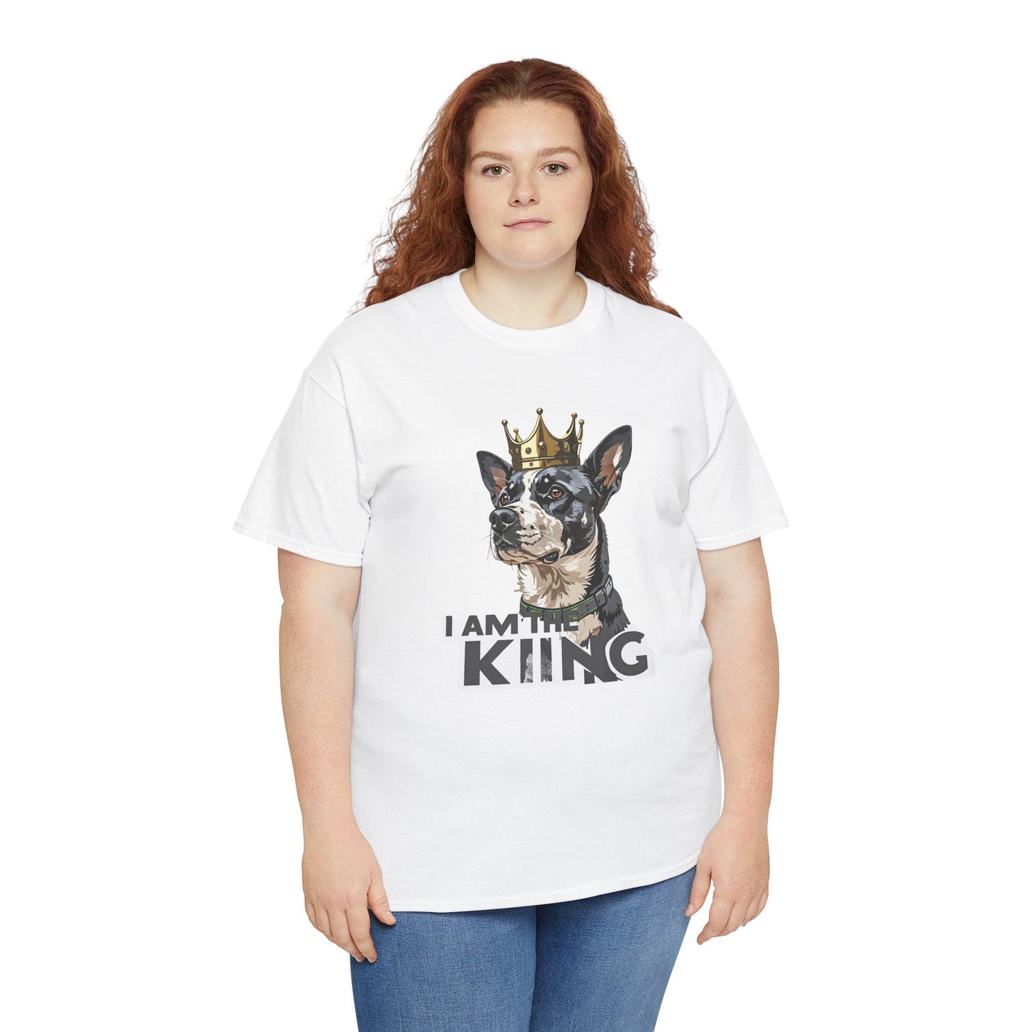 I Am The King Dog T-Shirt | Eco-Limited