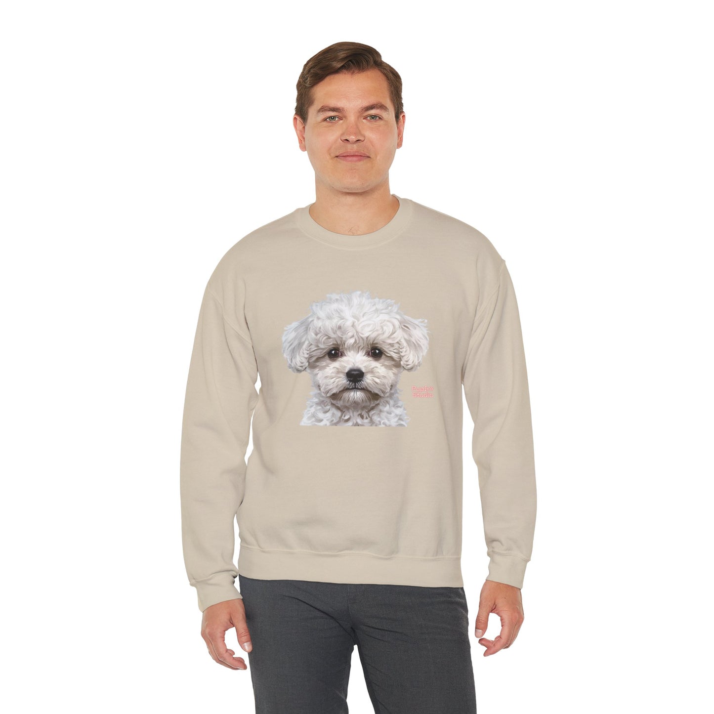 Poodle Portrait Graphic Sweater | Eco-Limited