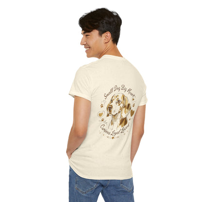 Beagle Small Dog Big Heart T-Shirt | Eco-Limited