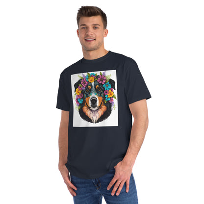 Floral Soul Dog Organic T-Shirt | Organic-Limited