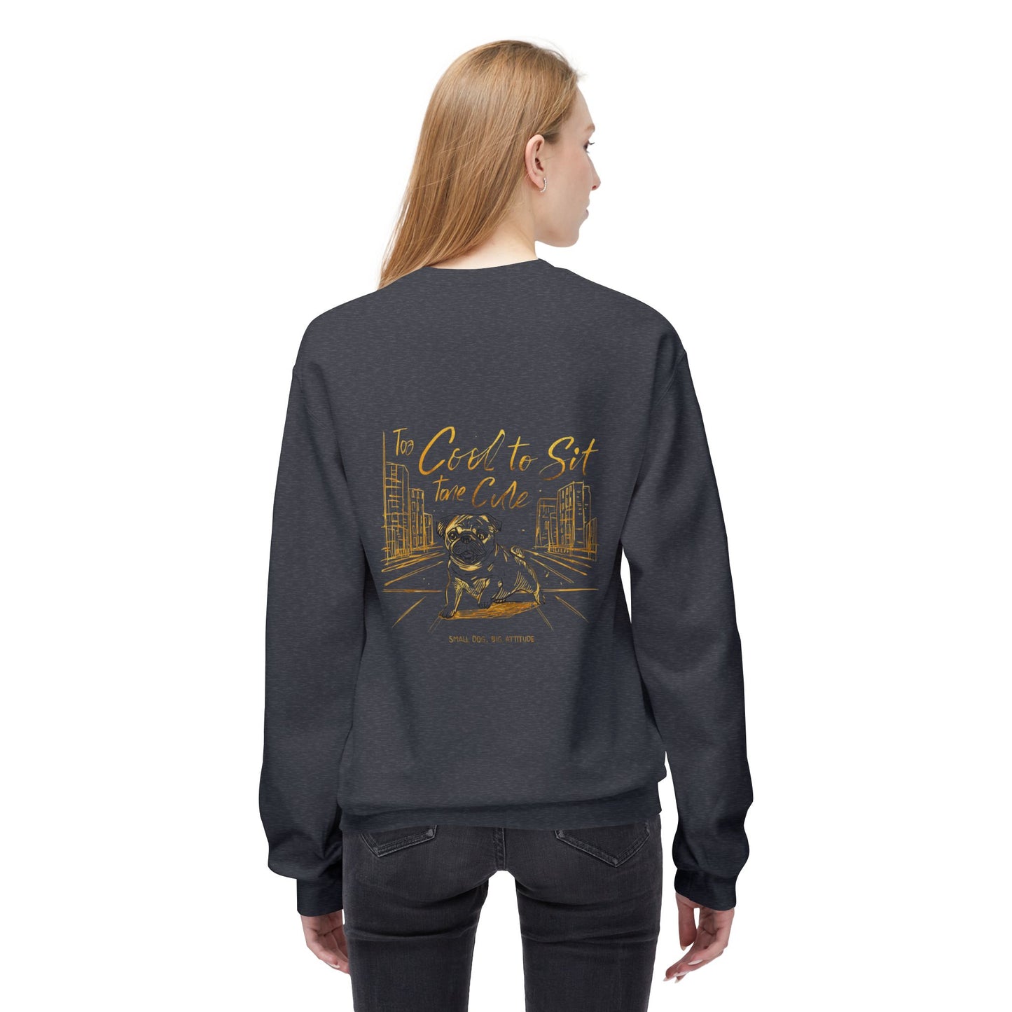 Too Cool To Sit Take a Cue Sweater | Eco-Limited