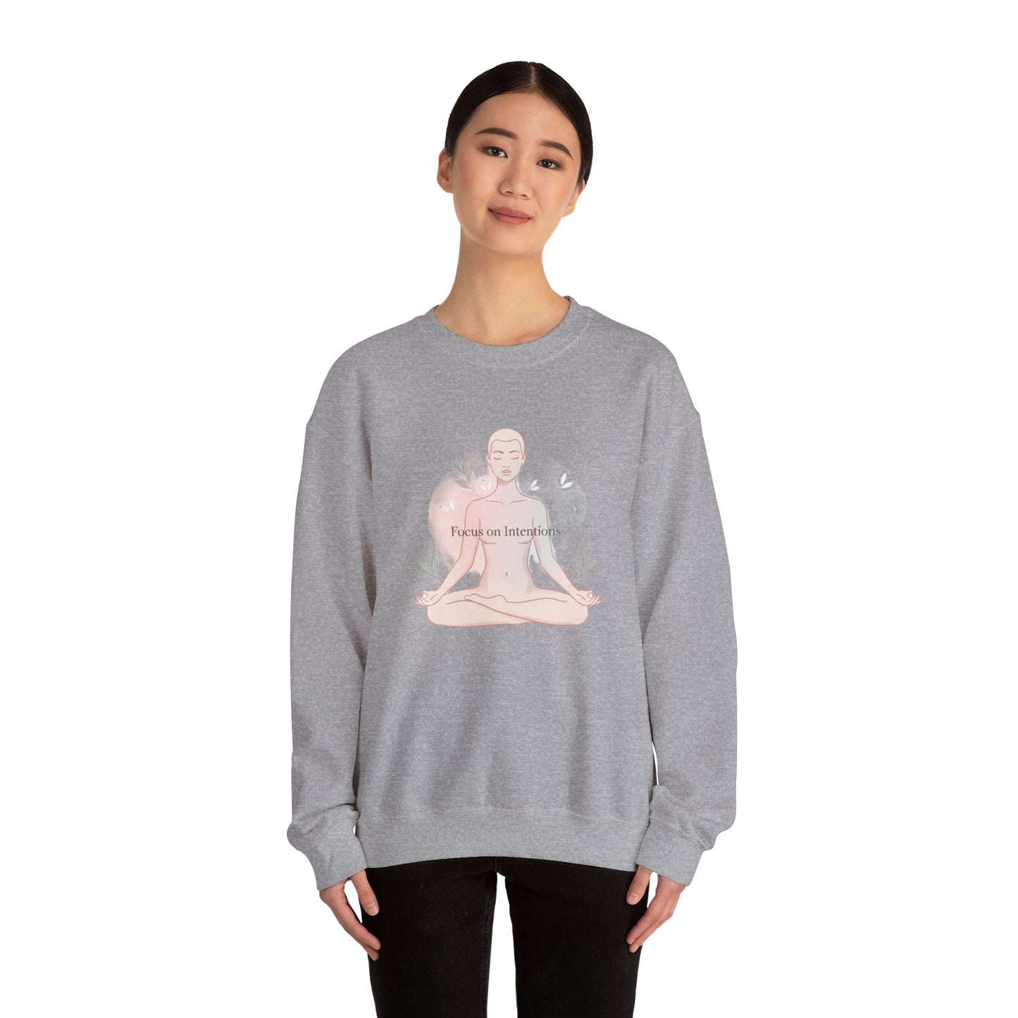 Focus on Intention Graphic Sweater | Eco-Limited