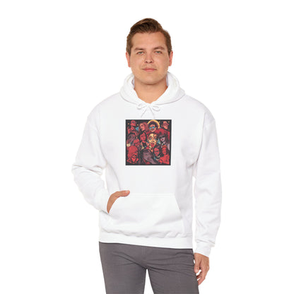 Street Pop Art Hoodie Bold Graphic Urban Fashion Unisex Pullover