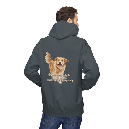 Golden Buddy Character Hoodie | Eco-Limited