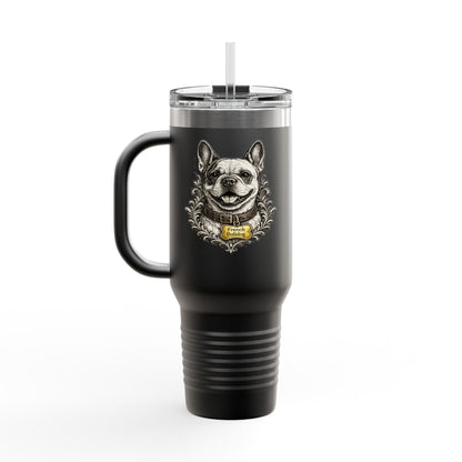 French Bulldog Emblem Stainless Steel Tumbler | Eco-Limited