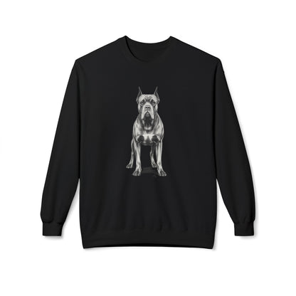 Cane Corso Sketch Minimal Art Sweatshirt | Eco-Limited