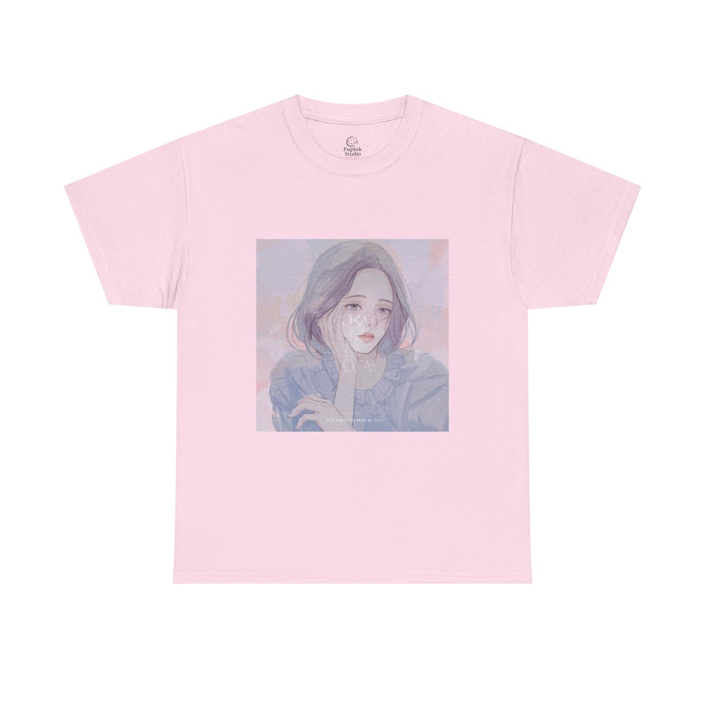 It’s Okay to Not Be Okay Art T-Shirt | Eco-Limited