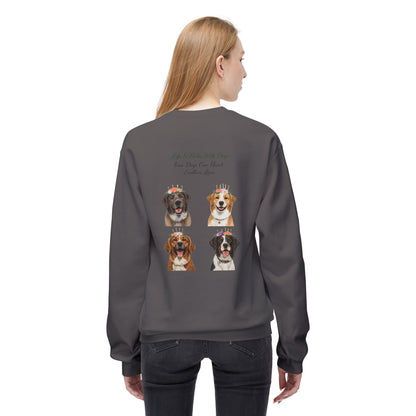Four Dogs One Heart Sweatshirt | Eco-Limited