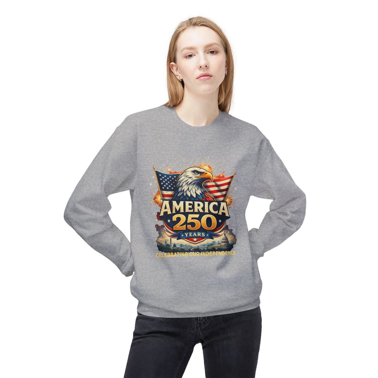 America 250 Years Independence Day Sweater | Eco - Limited