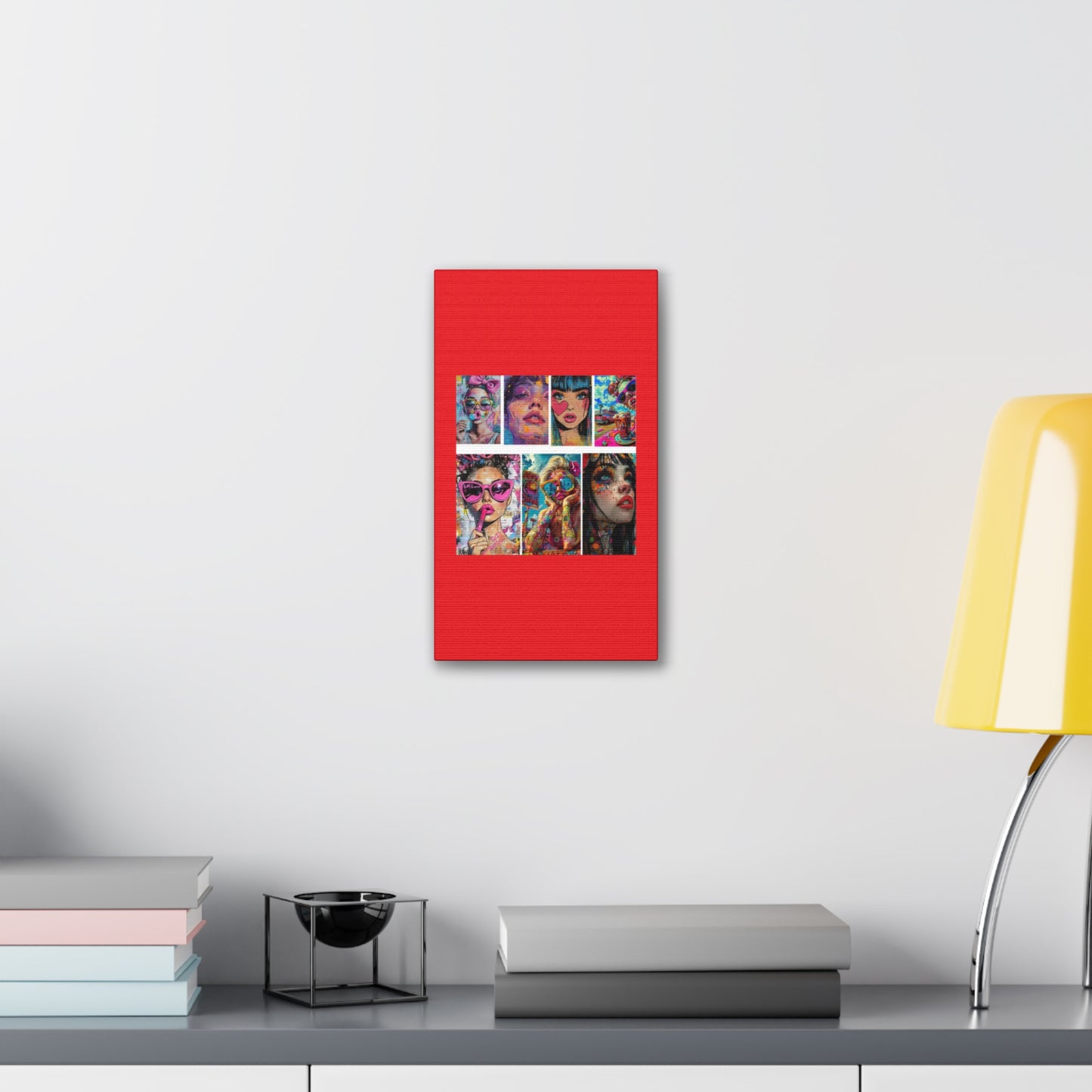 Pop Art Muse Canvas | Statement Wall Art