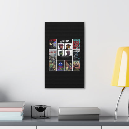 Pop Culture Icons Collage Canvas | Art Edition