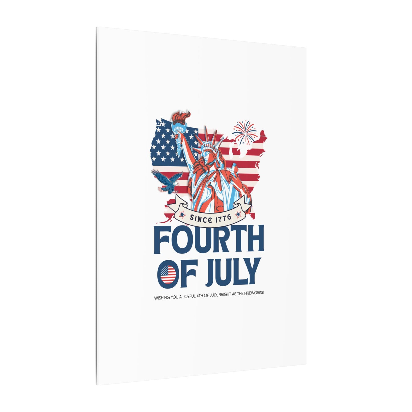 Fourth of July Canvas Wall Art