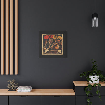 Rock Band Vintage Canvas Wall Art | Eco - Limited