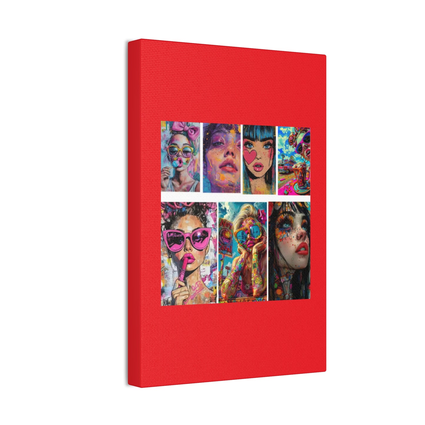 Pop Art Muse Canvas | Statement Wall Art