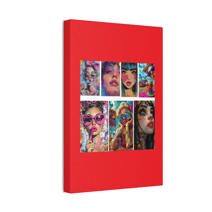 Pop Art Muse Canvas | Statement Wall Art