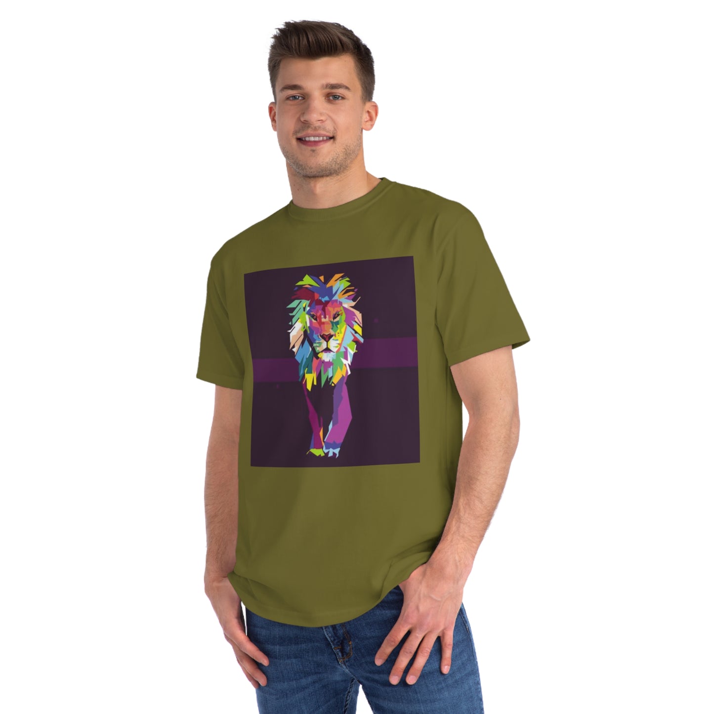 Neon Lion Organic T-Shirt | Organic-Limited
