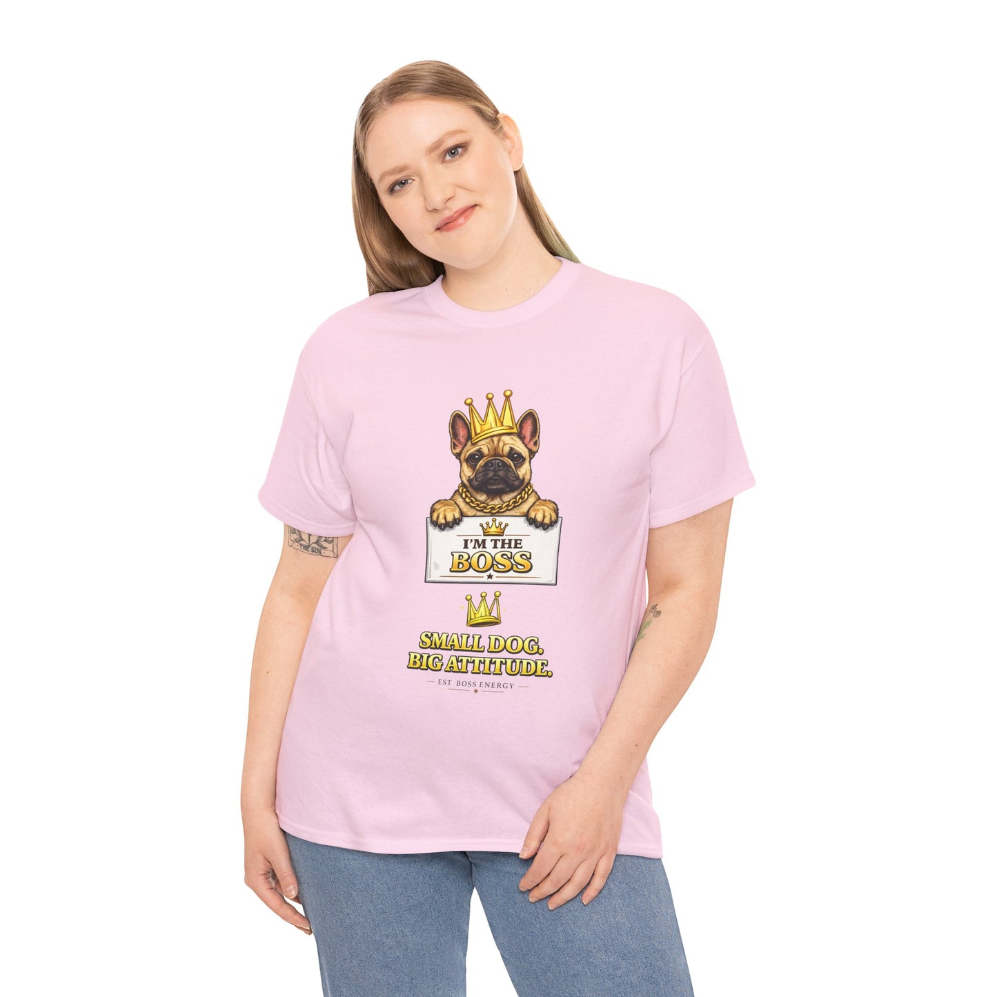 Small Dog Big Attitude T-Shirt | Eco-Limited