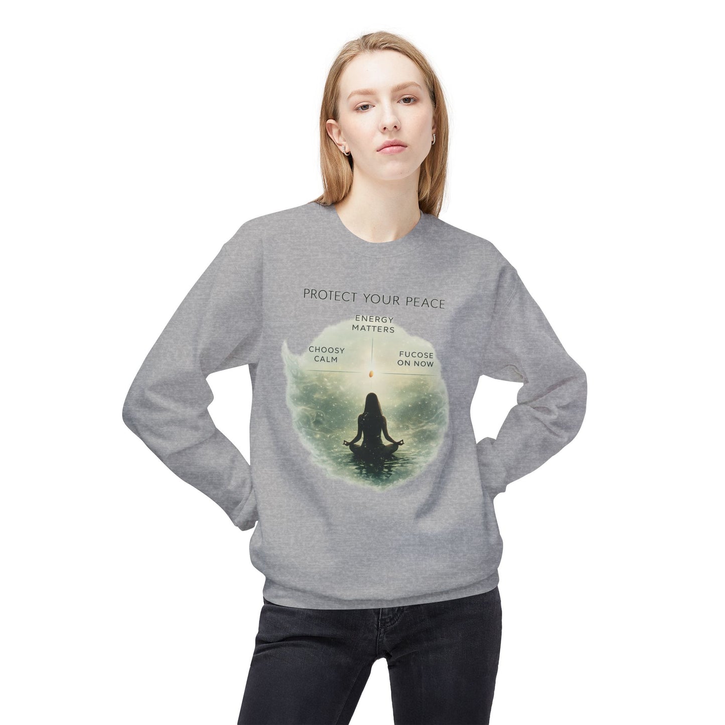Protect Your Peace Meditation Sweater | Eco - Limited