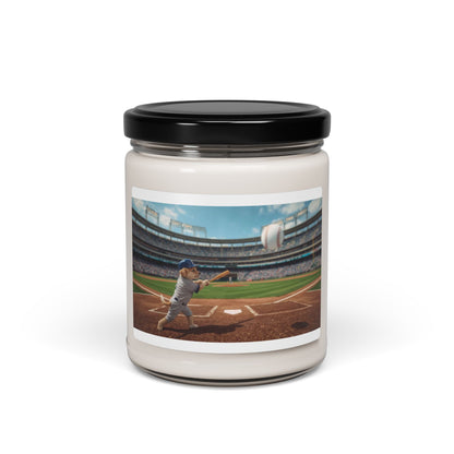 9oz Scented Jar Baseball Stadium Eco-friendly Soy Candle