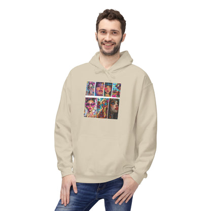 Color Pop Fashion Art Graphic Hoodie | Eco-Limited