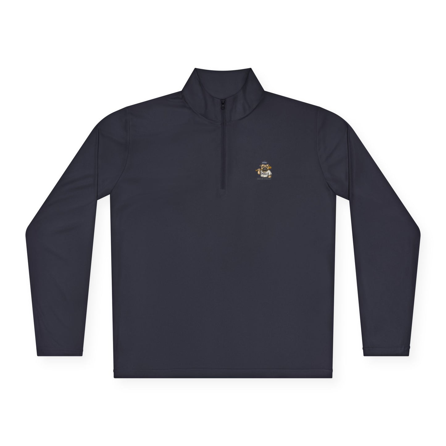 Small Dog Big Energy Quarter Zip | Eco-Limited