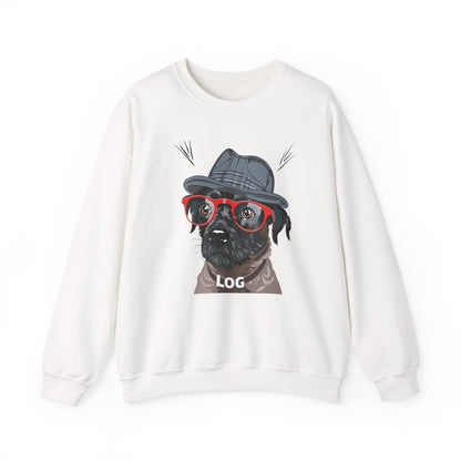 LOG Street Dog Art Sweatshirt | Eco-Limited