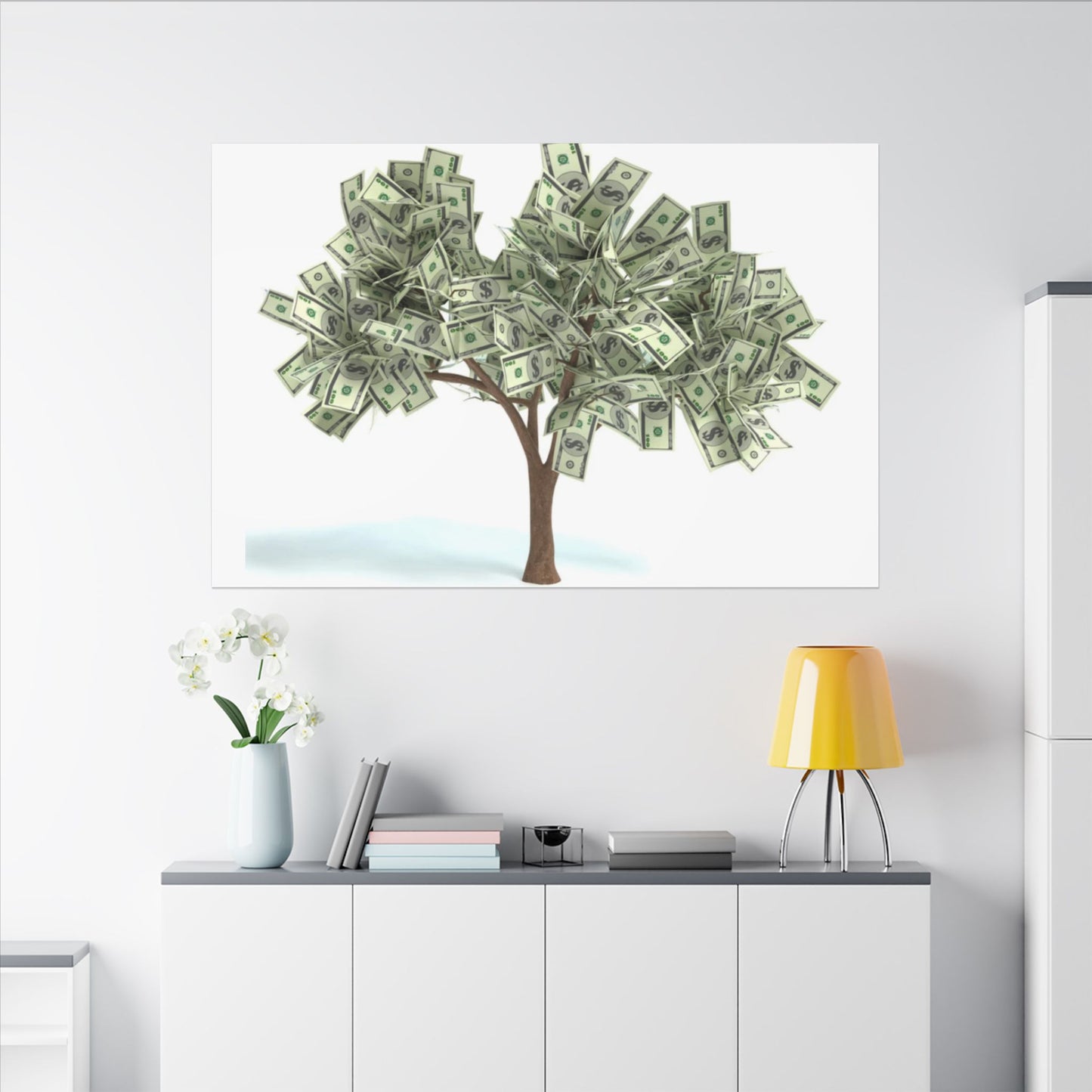 Money Tree Canvas Wall Art Canvas