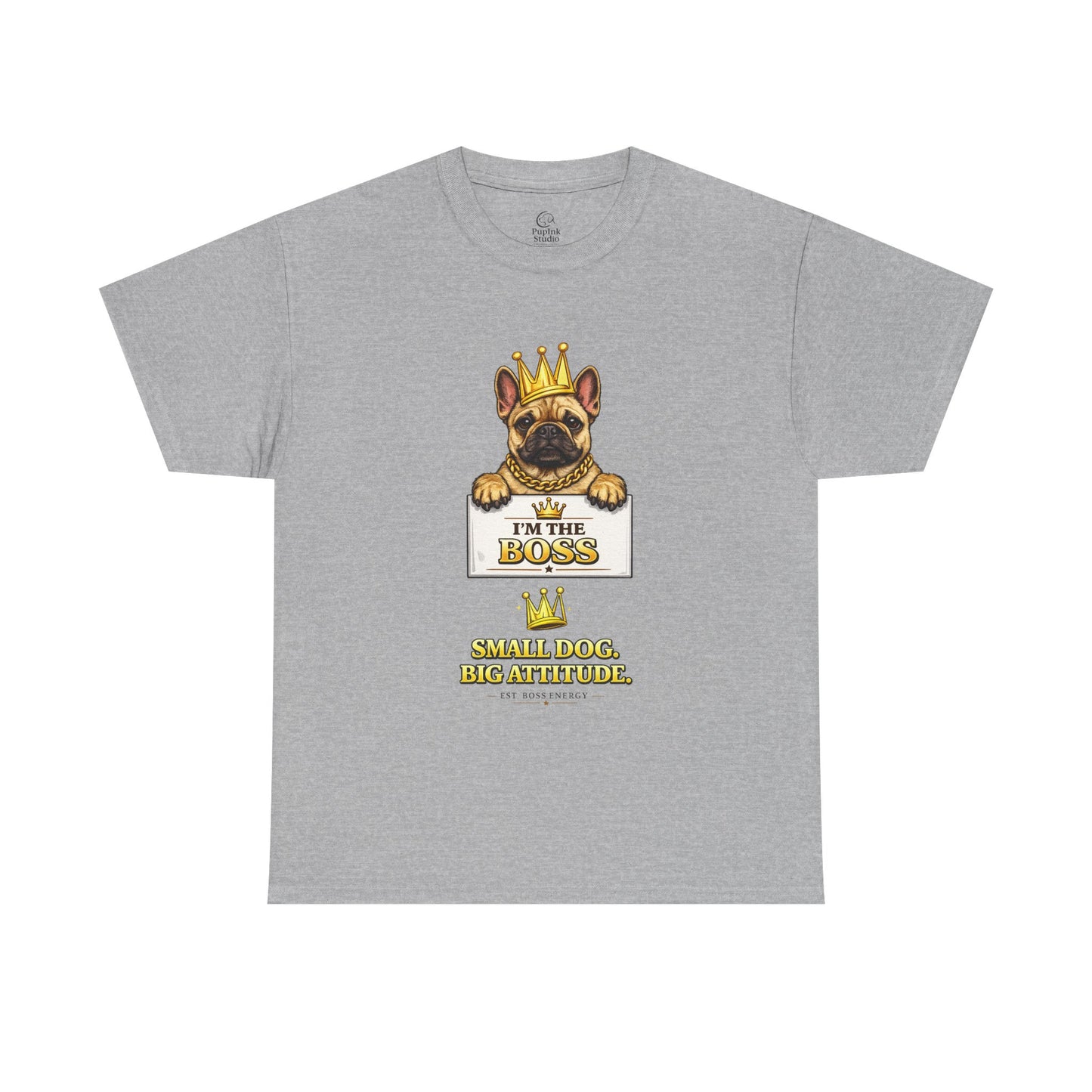 Small Dog Big Attitude T-Shirt | Eco-Limited