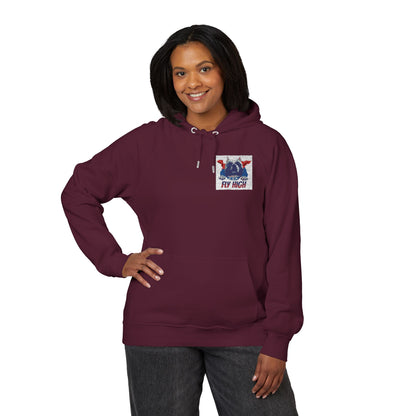 Organic “Fly High” Bulldog Hoodie | Organic-Limited