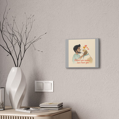 Love Never Leaves Canvas | Eco-Limited