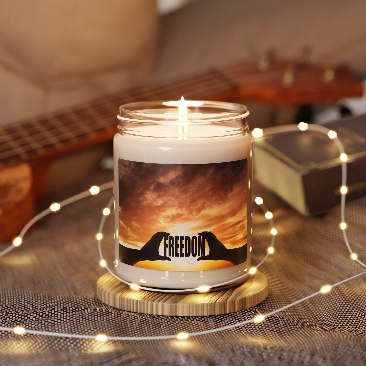 Freedom Sunset Organic Soy Candle