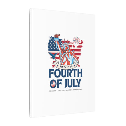 Fourth of July Canvas Wall Art