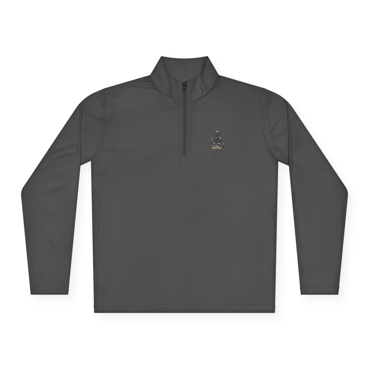Small Dog Big Attitude Quarter Zip Pullover | Eco-Limited