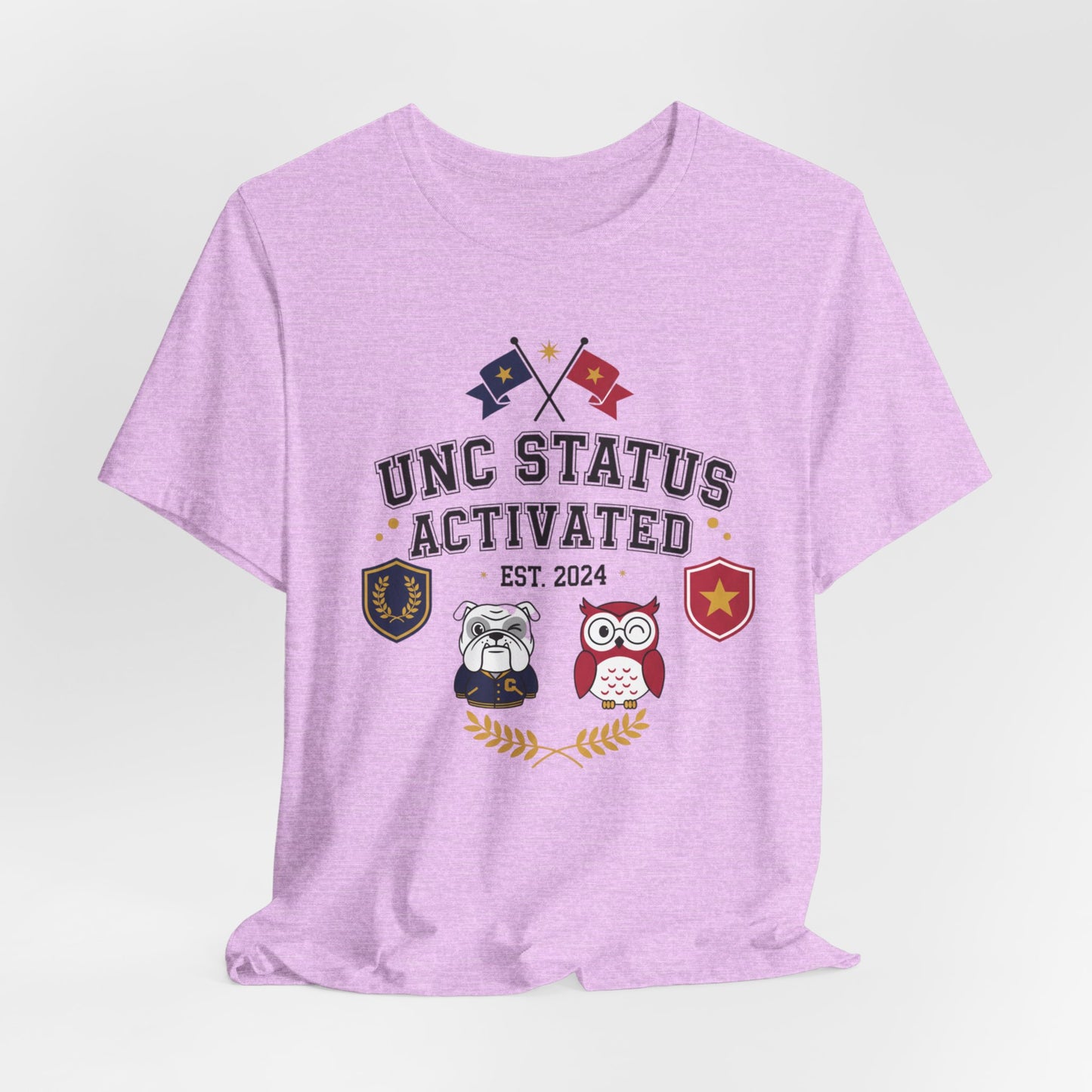 UNC Status Activated Graphic T-Shirt | Eco-Limited
