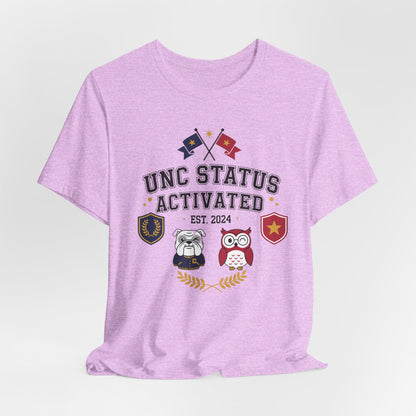 UNC Status Activated Graphic T-Shirt | Eco-Limited