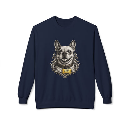 French Bulldog Ink Drawing Sweatshirt | Eco-Limited