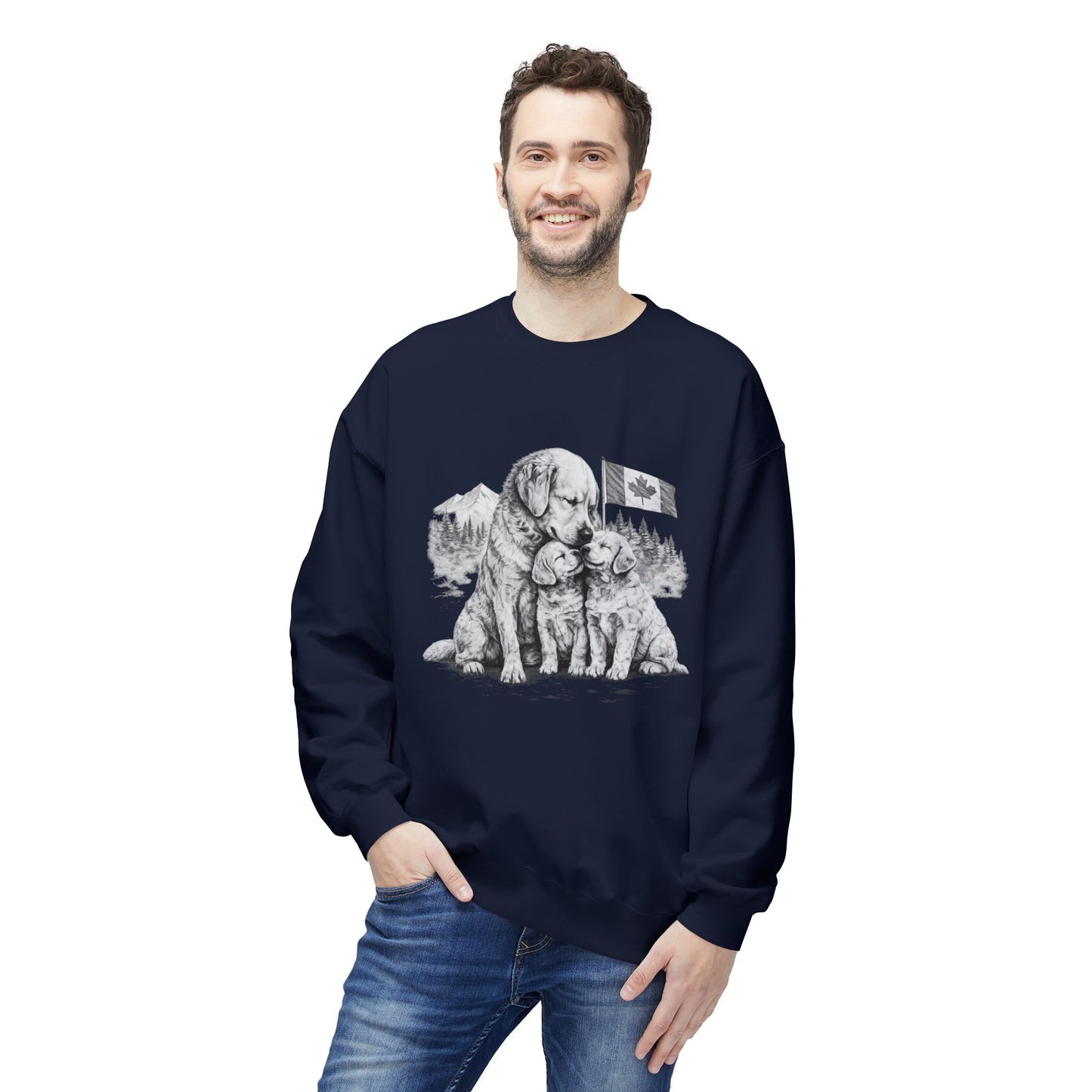 Guardian Bond Dog Family Sweatshirt | Eco - Limited
