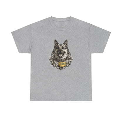 German Shepherd Ink Illustration T-Shirt | Eco-Limited