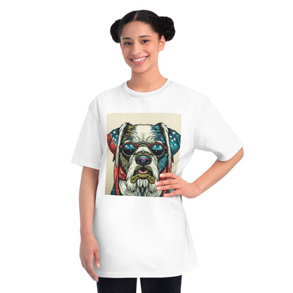Patriot Dog Portrait T-Shirt | Eco - Limited
