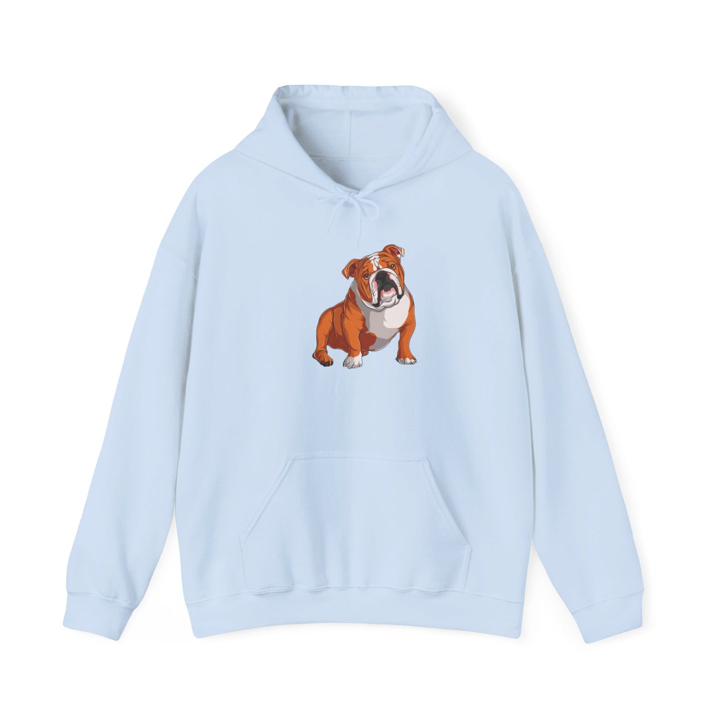 Cute English Bulldog Graphic Hoodie|Eco-Friendly - Limited