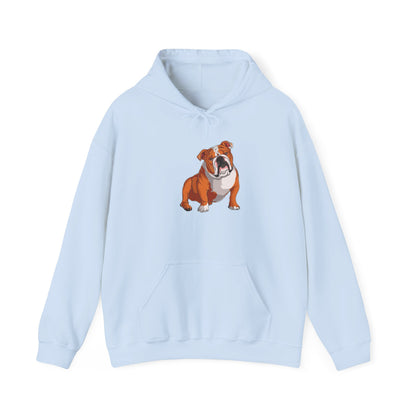 Cute English Bulldog Graphic Hoodie|Eco-Friendly - Limited