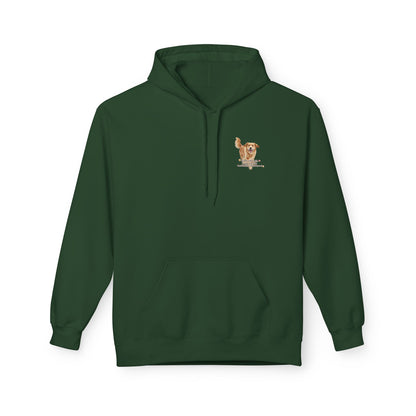 Golden Buddy Character Hoodie | Eco-Limited