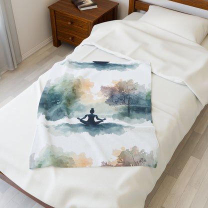 Peace Within Meditation Blanket | Eco-Limited
